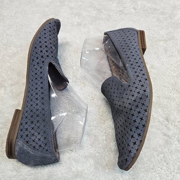 Soul Naturalizer Janelle Dusty Blue Suede Slip Pull On Loafer Shoes Women 9.5 M - Picture 4 of 9